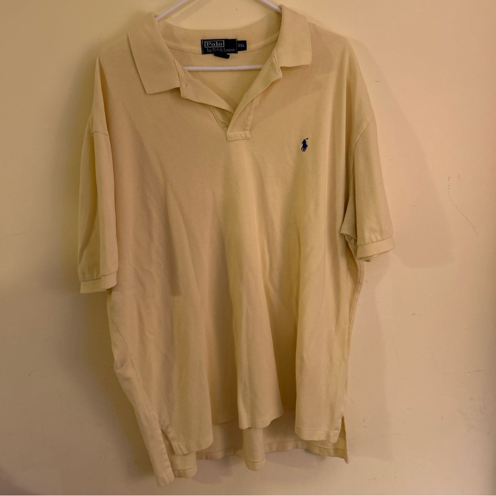 Vintage Polo by Ralph Lauren Men’s XXL Yellow Made In The USA